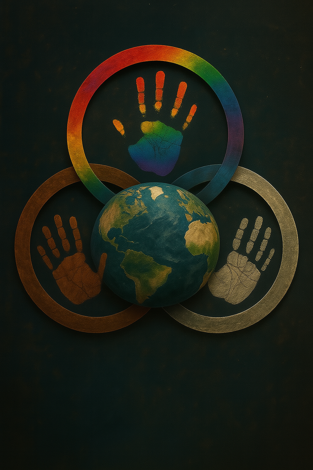 Hands that hold the world — not alike, but united. This is what friendship can do. #WorldFriendshipDay #PhoenixEcho