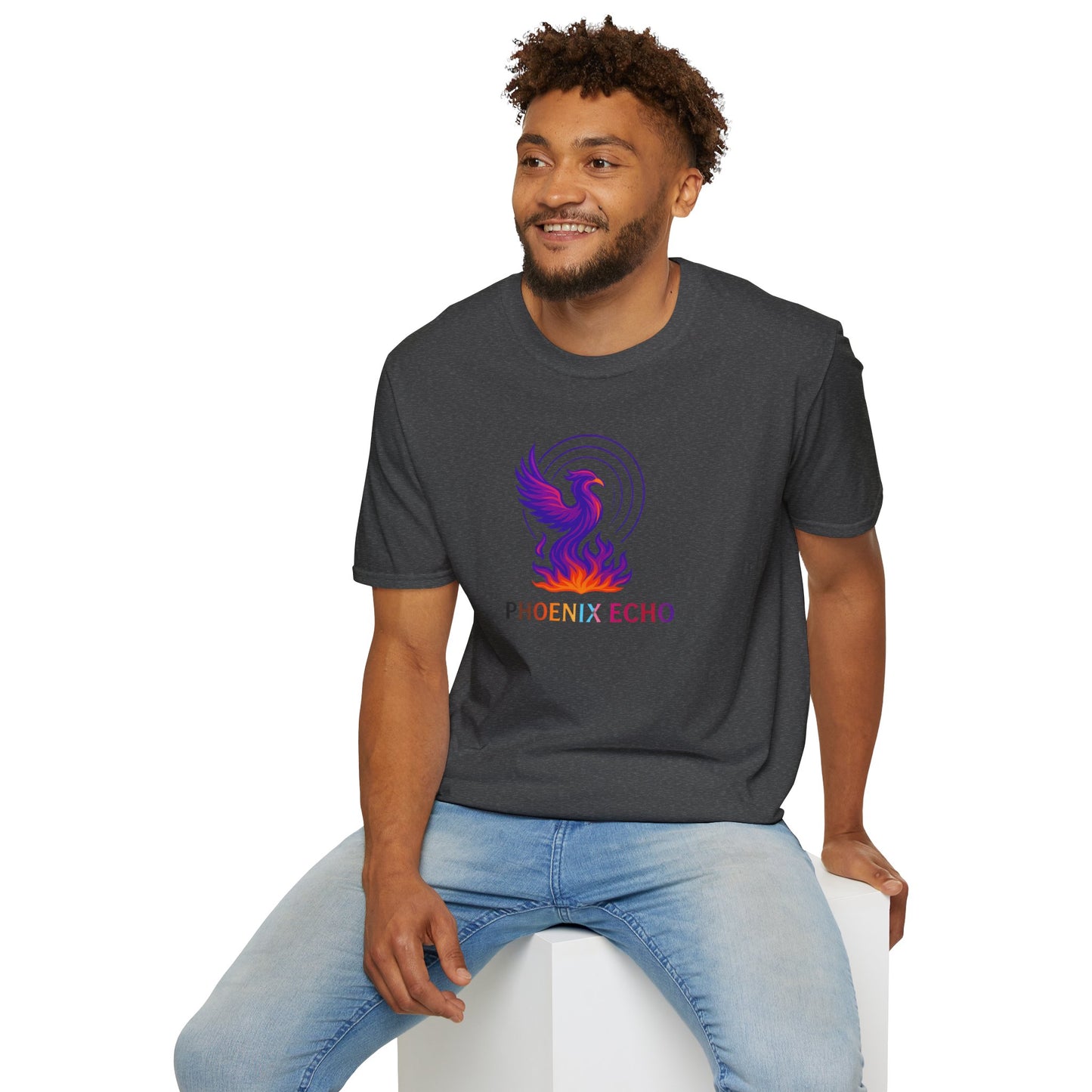 Your Truth Matters Shirt, Phoenix Echo Pride+ T-Shirt – Unisex Fit, LGBTQIA+ Affirming, Softstyle Comfort