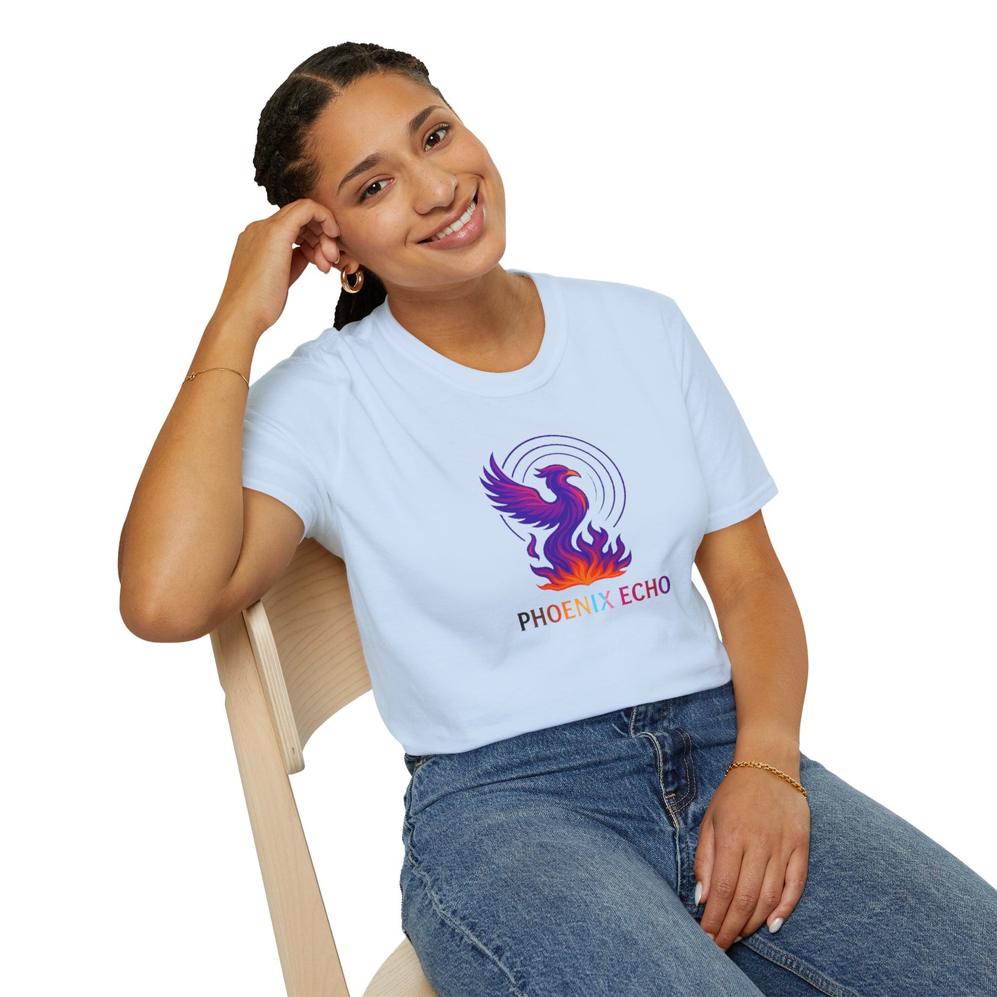 Your Truth Matters Shirt, Phoenix Echo Pride+ T-Shirt – Unisex Fit, LGBTQIA+ Affirming, Softstyle Comfort