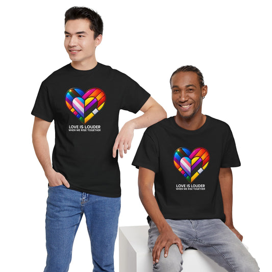 "Love Is Louder" – Pride Month Unity T-Shirt