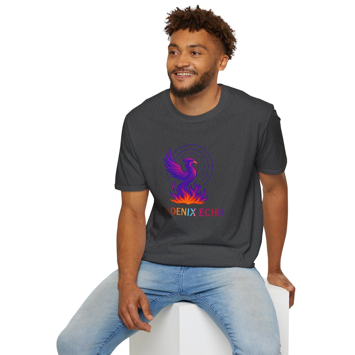 Phoenix Echo Pride+ Tee | Your Truth Matters Shirt, Unisex Fit, LGBTQIA+ Affirming, Softstyle Comfort