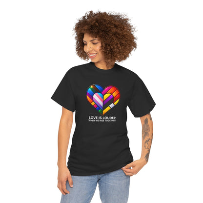 "Love Is Louder" – Pride Month Unity T-Shirt