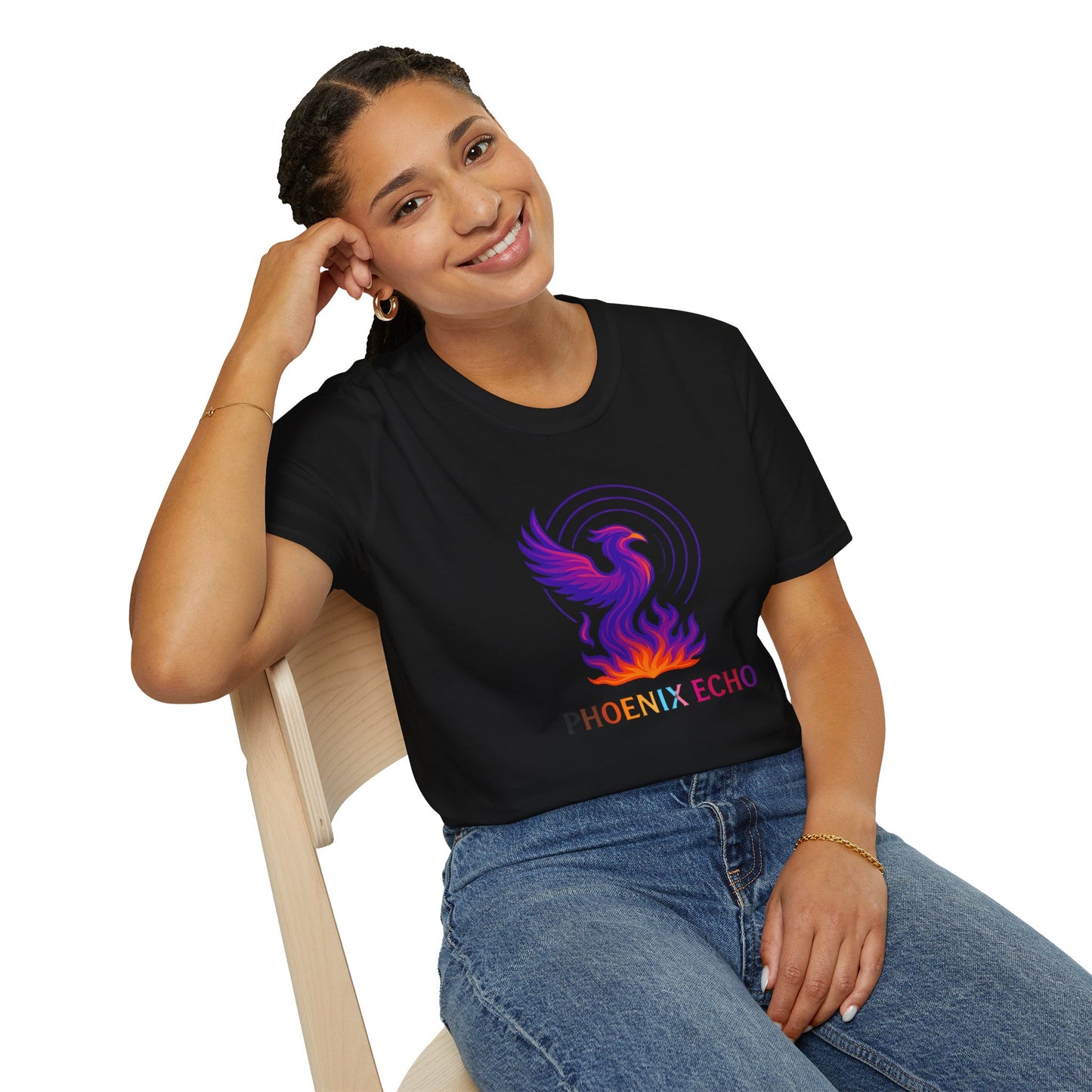 Phoenix Echo Pride+ Tee | Your Truth Matters Shirt, Unisex Fit, LGBTQIA+ Affirming, Softstyle Comfort