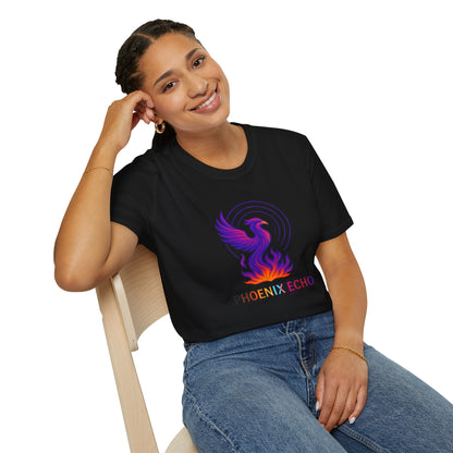 Phoenix Echo Pride+ Tee | Your Truth Matters Shirt, Unisex Fit, LGBTQIA+ Affirming, Softstyle Comfort