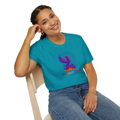 Your Truth Matters Shirt, Phoenix Echo Pride+ T-Shirt – Unisex Fit, LGBTQIA+ Affirming, Softstyle Comfort