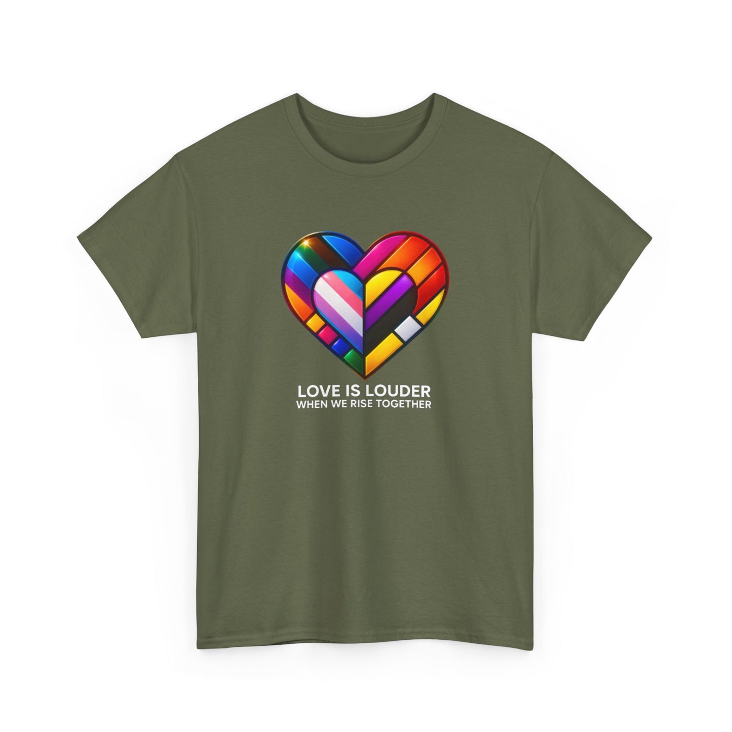 "Love Is Louder" – Pride Month Unity T-Shirt