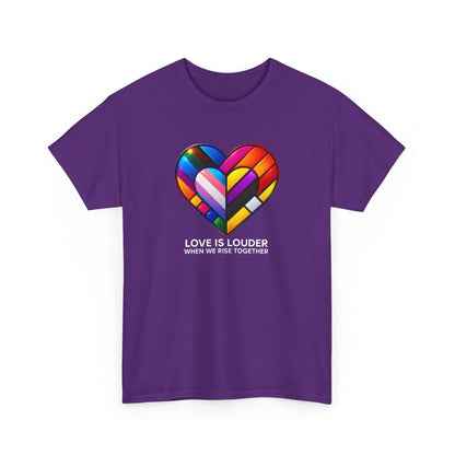 "Love Is Louder" – Pride Month Unity T-Shirt